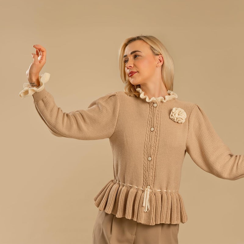 Kate خلفية ورقية بدون seams للتصوير كيت بيج كريمي (53''x16.4' إيفورين) - Image 3