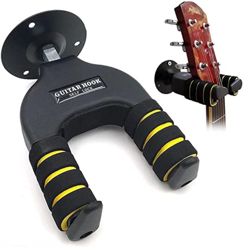 Mustang Auto Lock Wall Mount/Stand/Hook for Acoustic Guitars - Image 4