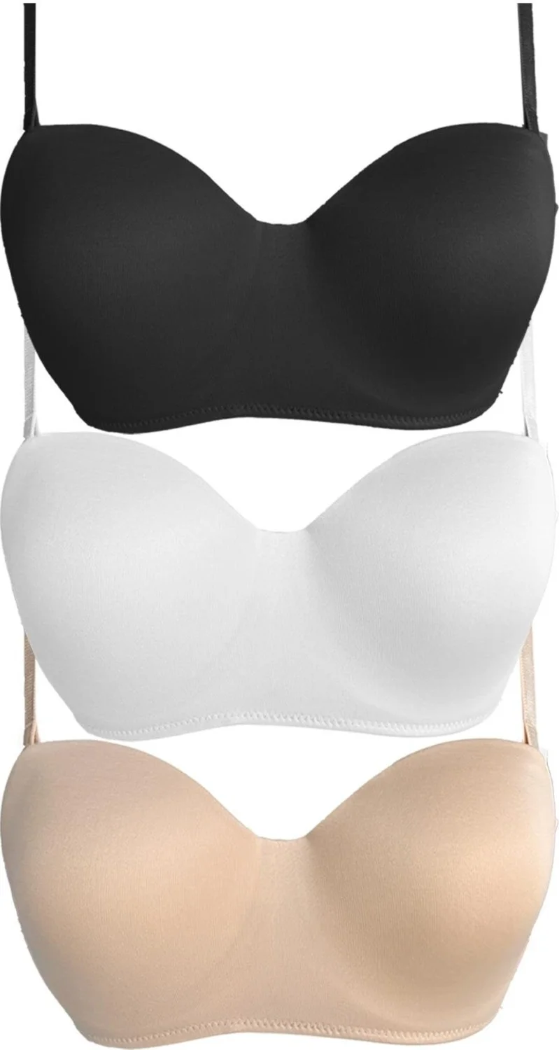 كوتن هيل Underwire Lotus Bra 3-Pack