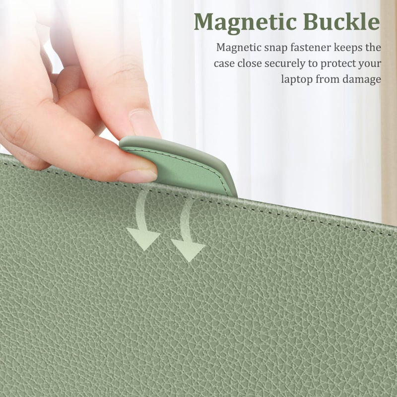 Fintie حافظة فنتي لجهاز مايكروسوفت سيرفيس لابتوب 7 بحجم 13.8 بوصة (الموديل: 2036)، 13.5 بوصة سيرفيس لابتوب 6/5/4/3/2 (الموديل: 1951/1868/1958/1950/1867/1769) - غلاف كتاب فوليو مع جيب كبير، حكيم - Image 5