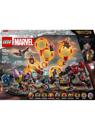 المنتقمون: نهاية اللعبة - المعركة الأخيرة من ليغو Marvel، مجموعة الأبطال الخارقين القابلة للبناء مع شخصيات مارفل 76323 - view 2