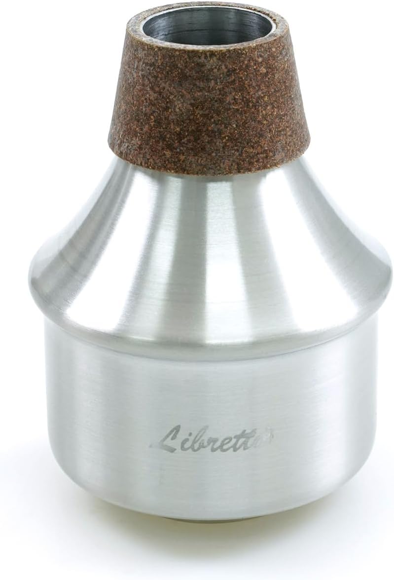 Libretto Trumpet Mute, AC011-5, Wah-Wah Mute, All Aluminum, Excellent For Stage Performance - Image 1