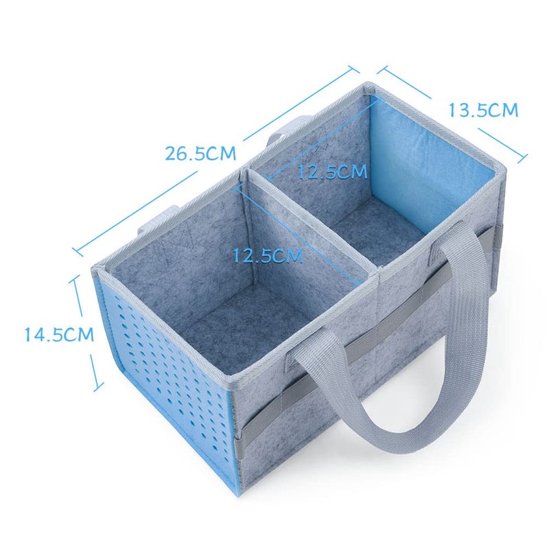 Vicloon Bag for Toniebox Starter Set and Accessories Storage Bag, Toniebox Audio Player Felt Organizer Bag, Travel Carrying Bag with Handle for Toniebox, Carrying Case Bag for Toniebox & Accessories - Image 2