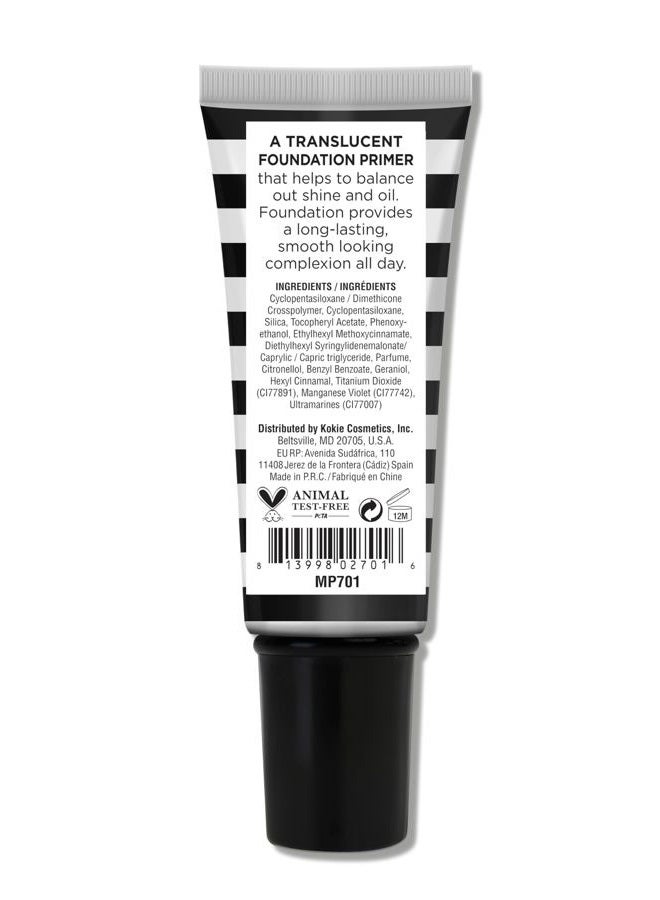 Kokie Professional Matte Foundation Primer - So Mattifying Foundation Primer - Image 2