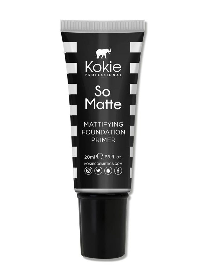 Kokie Professional Matte Foundation Primer - So Mattifying Foundation Primer - Image 1