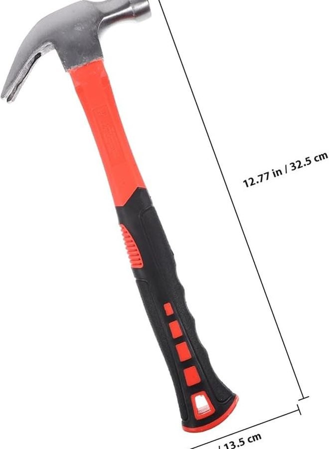 Forged Steel Magnetic Claw Hammer with Non Slip Handle for Electricians and Hardware Assembly - Image 3