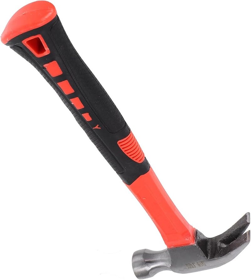 Forged Steel Magnetic Claw Hammer with Non Slip Handle for Electricians and Hardware Assembly - Image 1