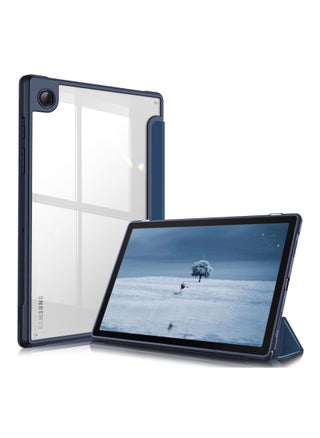 Case Samsung Galaxy Tab A8 10.5 Inch (SM X200/X205/X207) Clear Shockproof Back Cover Built-in Pencil Holder Auto Sleep/Wake (Blue) - pzsku/ZD7EEFA8A40DCED0A5582Z/45/_/1701405953/2387c846-88c8-49cc-8508-910238cd367a
