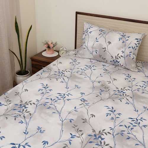 Bhoomi Impex Natural Nature Double Bed Bedsheet Set - Soft & Breathable Microfiber, Wrinkle-Free & Skin-Friendly, Includes 2 Pillow Covers, Ideal for Daily Use & Gifting - Image 3