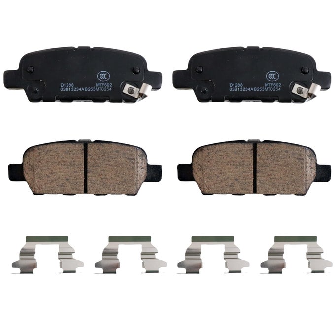 D905 Ceramic Brake Pads Fit For Infiniti G35 20032007 M35 20062009 M45 20062009 Fx35 20032008 Fx45 20032008 Nissan 350Z 20032009 Altima 0206 Maxima 0408 Murano Xtrail Quest