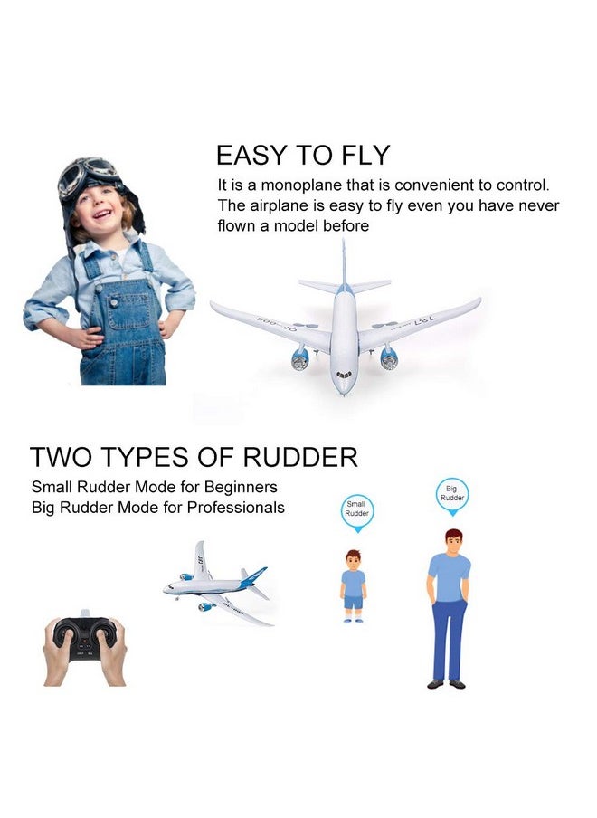 GoolRC Qf008 787 Airplane Miniature Model Plane 3Ch 2.4G Remote Control Epp Aircraft Rtf Rc Toy  - Image 5