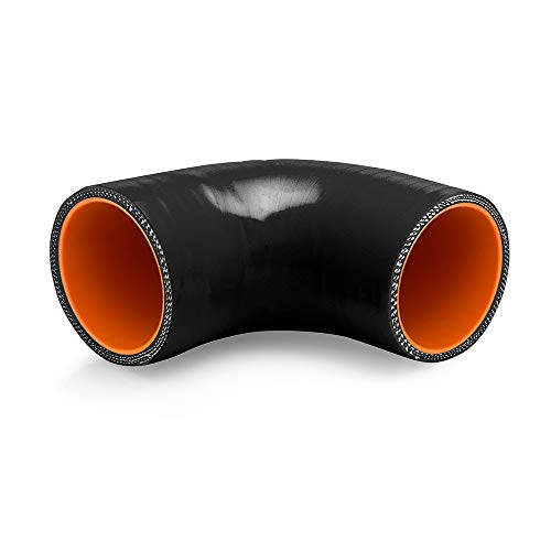 Mishimoto - MMCP-2590BK 2.5", 90 Degree Coupler, Black - Image 4