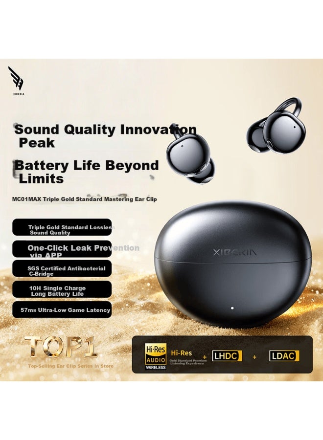 Xiberia Mc01max Bluetooth Clip-on Open-ear Sports Earphones Ai Translation Noise-cancelling Bone Conduction Headset - Image 1