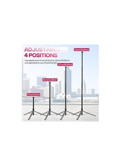 Ulanzi ULANZI AT-01 Extendable Light Stand Tripod, 59" Portable Vlog Camera Tripod Stand, Aluminum Camera Tripod for Camera Video Light Smartphone, Lightweight for Travel  - Image 4