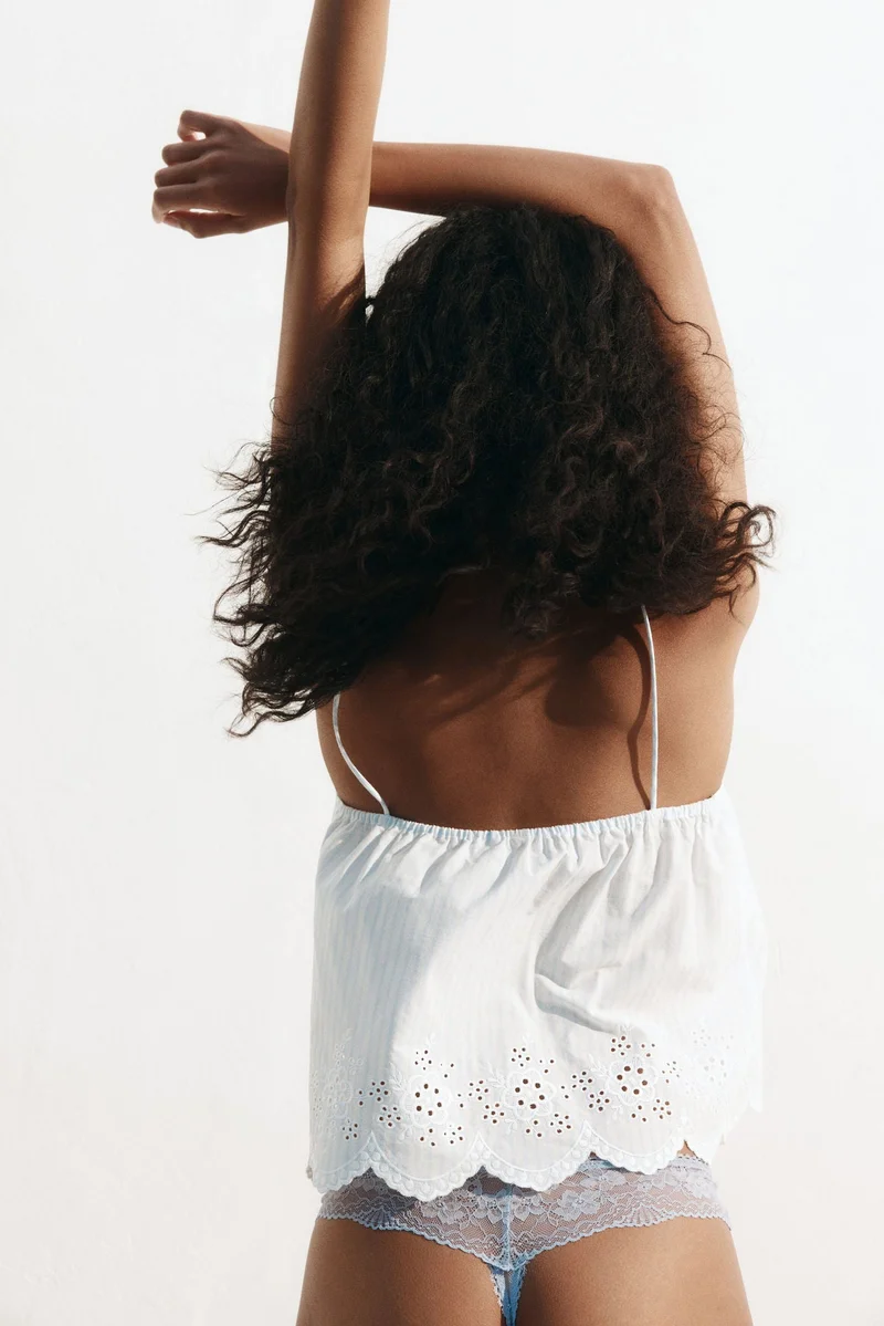 H&M 2-pack lace thong briefs