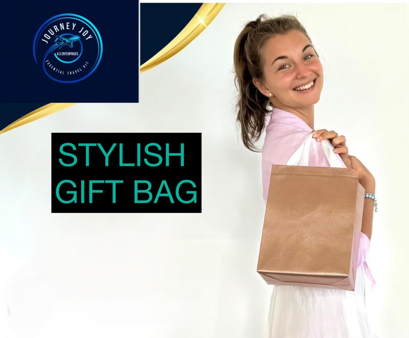 A.S Enterprises JOURNEY JOY Small Size Pack of 12Pcs Glossy Metallic Laminated Non-Woven Reusable Eco-Friendly Party Return Gift Bags (Rose Gold) Party Favor Bags -(EXTRA SMALL) 7X9X3 - Image 4