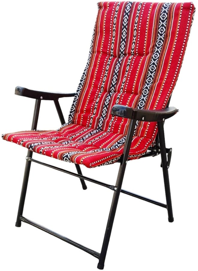 GO2CAMPS GO2CAMPS Foldable Camping Chair with Cushion Heavy Quality  - Image 1