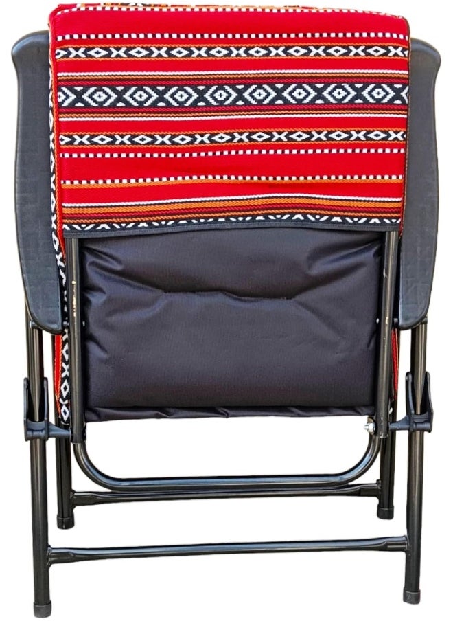 GO2CAMPS GO2CAMPS Foldable Camping Chair with Cushion Heavy Quality  - Image 5
