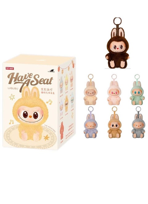 Labubu Second-Generation Sit-Down Party Series Pop Mart blind box Collectible Toy Art - SINGLE BOX Assorted (1PC only)