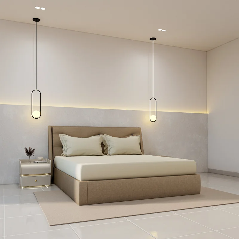 DWELL 500 Thread Count 100% Egyptian Cotton Sateen Fitted Sheet