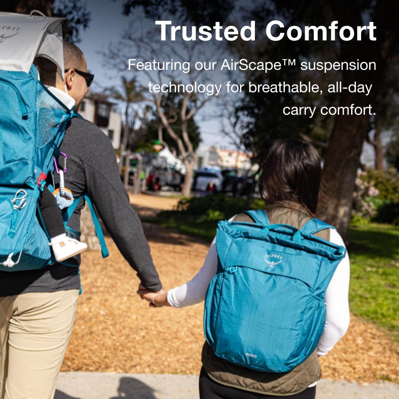 Osprey Poco Baby Changing Tote - Travel Diaper Bag with Changing Pad, Deep Peyto - Image 3