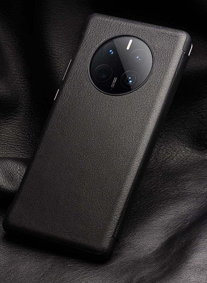 GROIC Compatible with Huawei Mate 50 Pro 6.74" Flip Phone Case Magnetic Closure, Viewing Windows and Stand Function Wallet Flip Cover Pouch PU Leather Flip Phone Case - Image 5