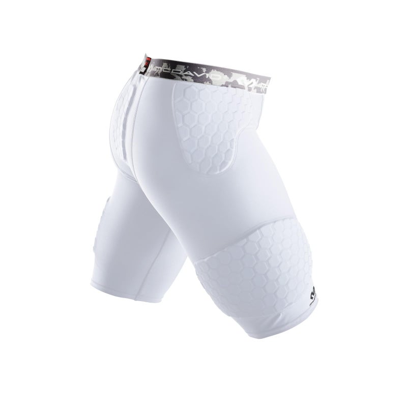 McDavid Compression Football Padded Shorts w/HEX Pads, Men's Compression Shorts, Hip, Tailbone, Thigh Padding Girdle, Football, Lacrosse, Hockey, Basketball - Image 1