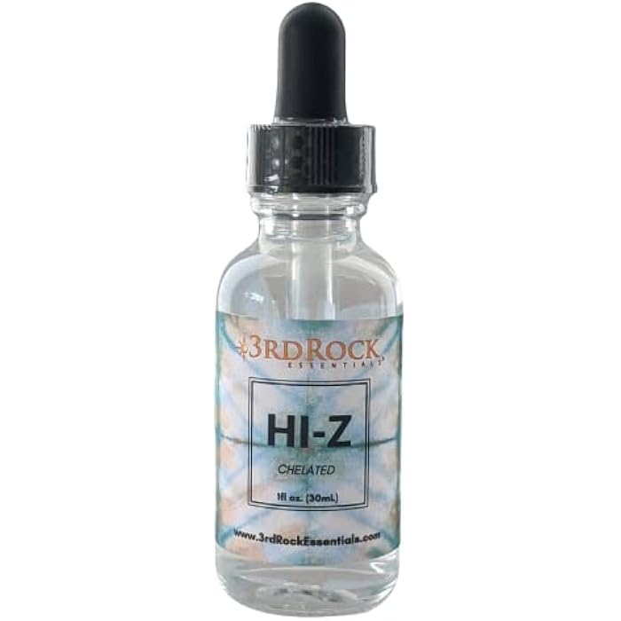3rd Rock Essentials | HI-Z Zinc Immune Support Supplement | All Natural Liquid Zinc Supplement Dietary Supplement | All Natural Personal Care (1 fl oz | 120 Servings) - Image 1