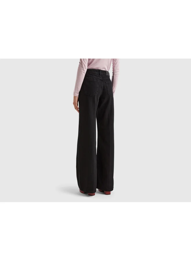 UNITED COLORS OF BENETTON Wide Leg Jeans