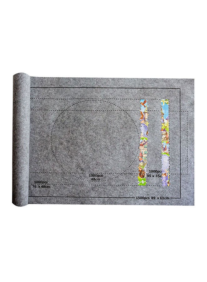 نيبمينينت بساط قابل للطي لتخزين الألغاز 26 x 46بوصة - Image 1