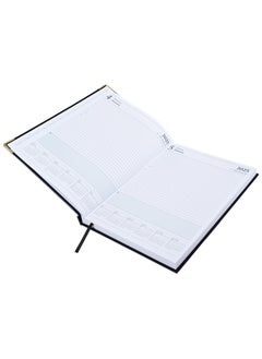 FIS FIS A4 Diary 2025 English (Golden Corners) Black - FSDI42E25BK  - Image 2