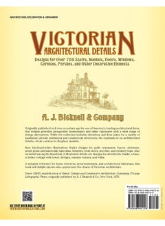 Victorian Architectural Details: Designs for Over 700 Stairs, Mantels, Doors, Windows, Cornices, Porches, and Other Decorative Elements  - Image 1