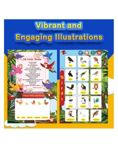 Kiddale Pack of 3 Musical Interactive Children Sound Books:Phonics,Trip to Zoo,Home & Neighbourhood|Ideal Gift for Toddler|E Learning Book|Smart Intelligent Activity Books|Nursery Rhymes|Talking Book  - Image 5
