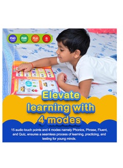Kiddale Pack of 3 Musical Interactive Children Sound Books:Phonics,Trip to Zoo,Home & Neighbourhood|Ideal Gift for Toddler|E Learning Book|Smart Intelligent Activity Books|Nursery Rhymes|Talking Book  - Image 4