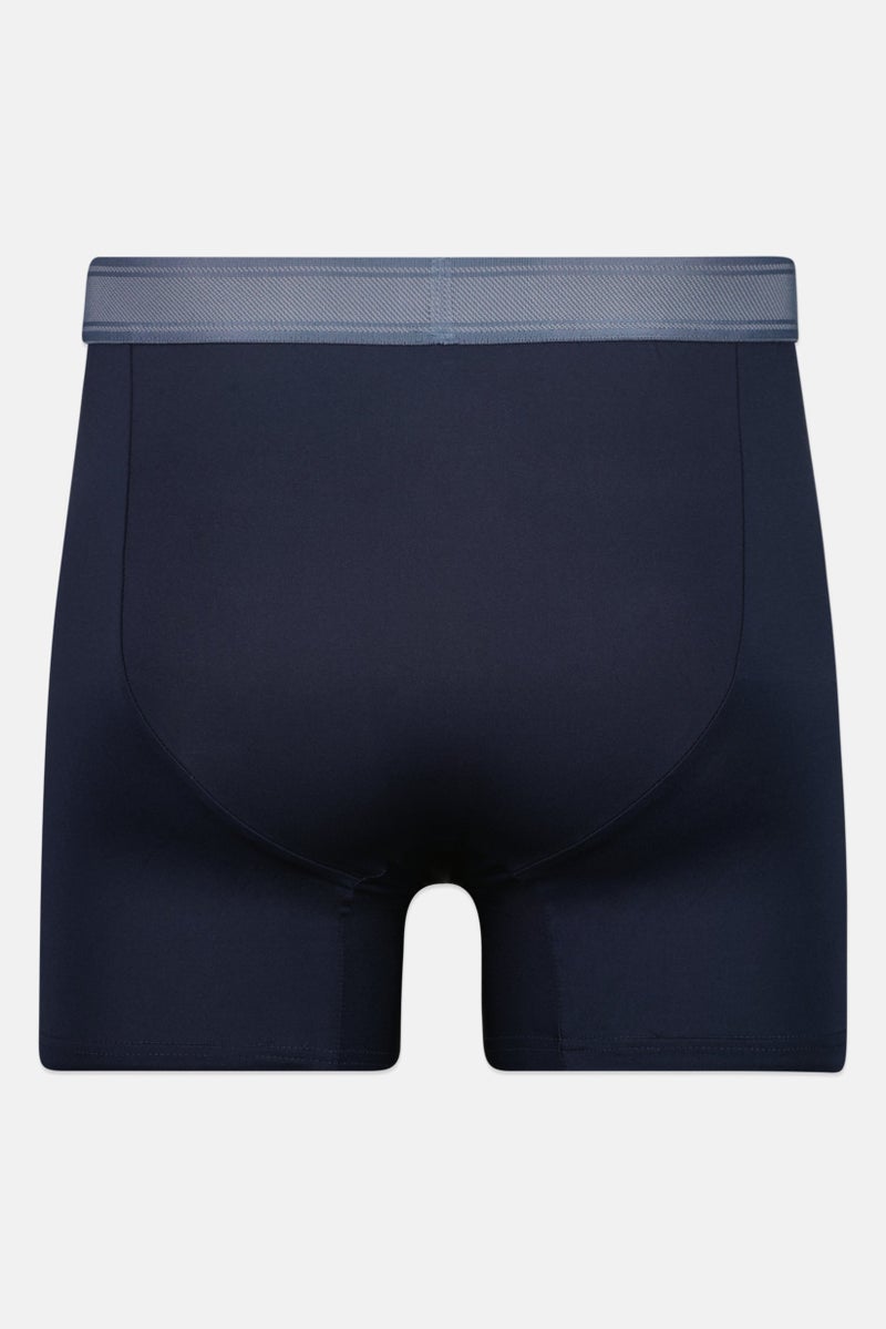 Pajar Men 3 Pack Brand Logo Boxer Brief, Navy  - Image 3