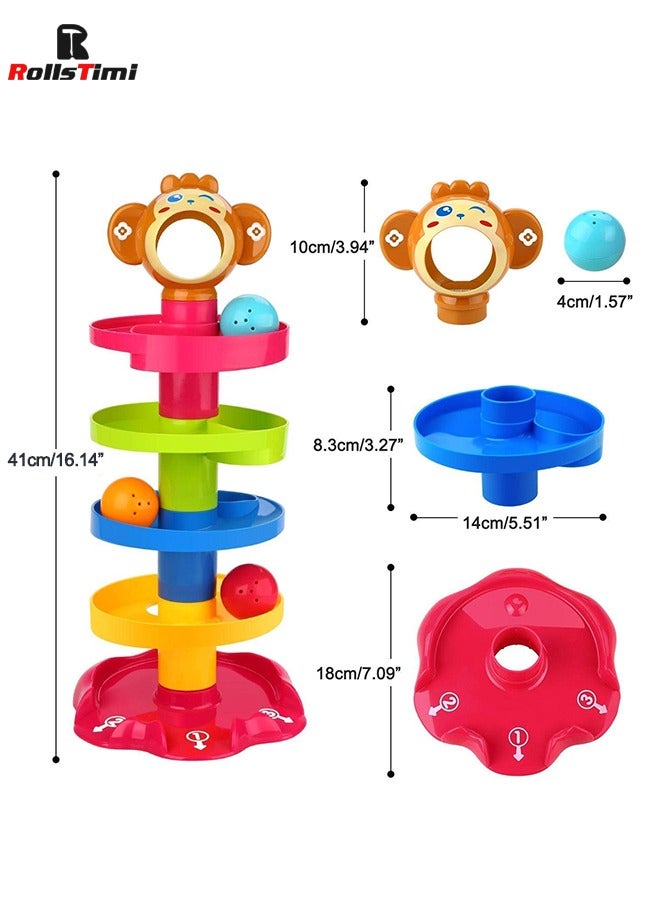 RollsTimi  Roll Ball Game for Kids / Ball Drop Rolling Tower Roll and Swirl Ball Toys - Image 5
