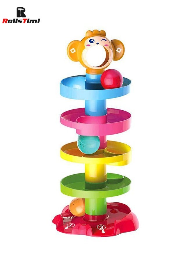 RollsTimi  Roll Ball Game for Kids / Ball Drop Rolling Tower Roll and Swirl Ball Toys - Image 2