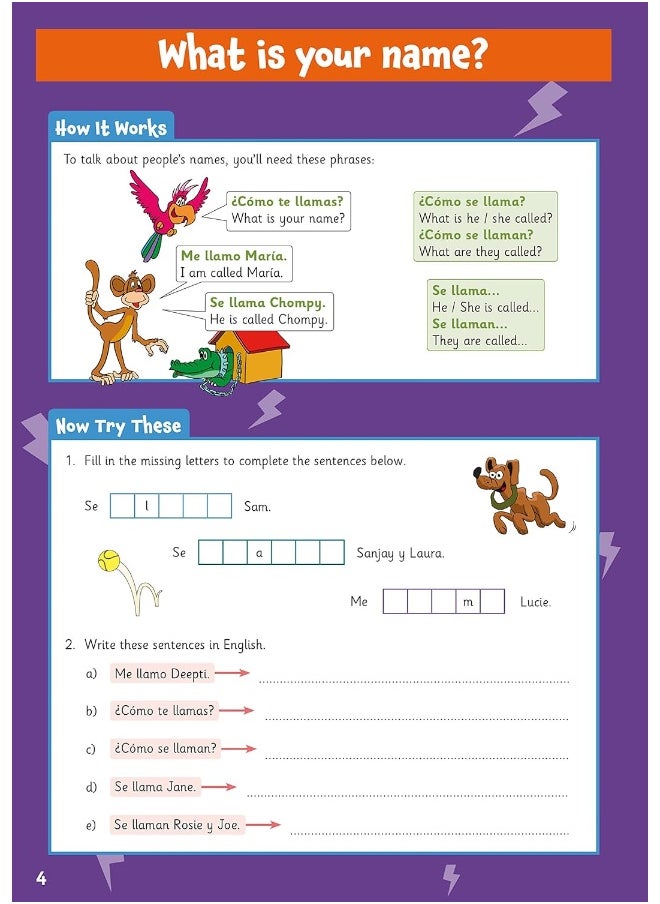 Spanish Activity Book for Ages 9-11 (with Online Audio)  - Image 4