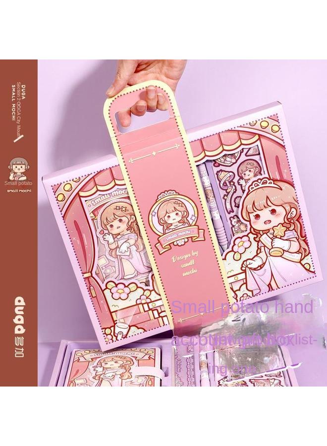 Bluejw [Voice Of Love] Xiao Ma Shu Hand Account Book Suit Gift Box Notebook High Yan Value Journal Star Of Ran Ran - Image 3