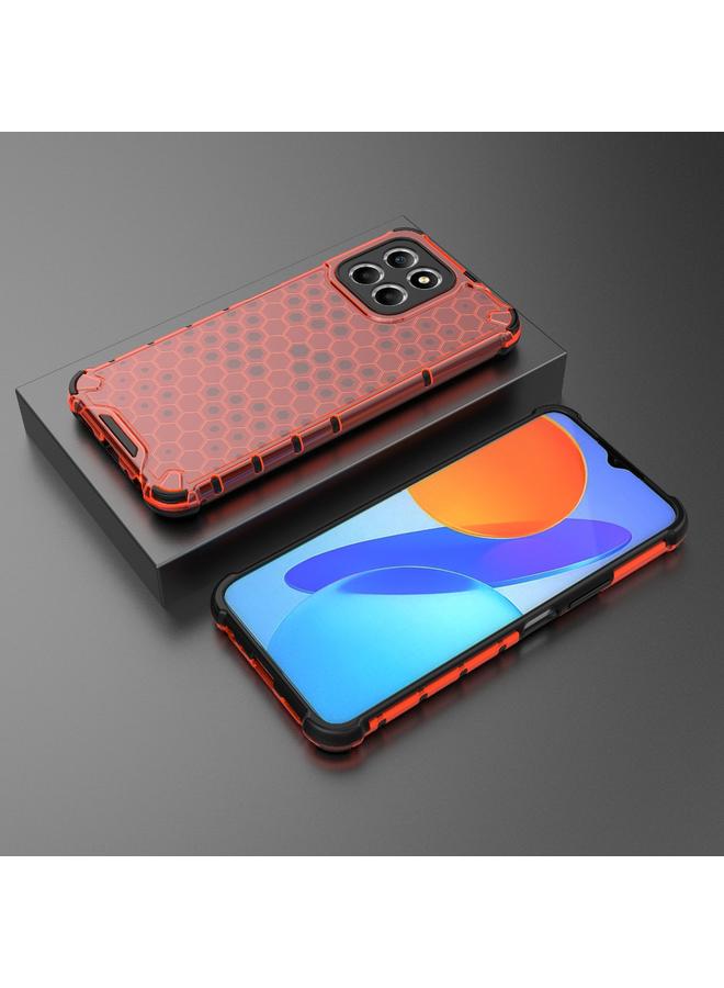 S-TOP Case For Honor X8 5G Shockproof Honeycomb PC + TPU Phone Case - Image 4