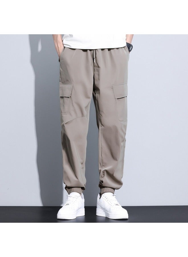 EPTISON سروال كاجوال شبابي صيفي 2025 - سروال كارجو قصير فضفاض للرجال متعدد الاستخدامات - Image 3