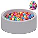 Wilwolfer Foam Ball Pit for Toddlers with 100 Balls Large Baby Ball Pit for Babies with Soft Memory Sponge Indoor Outdoor Baby Playpen Kids Play Ball Pool - Image 4