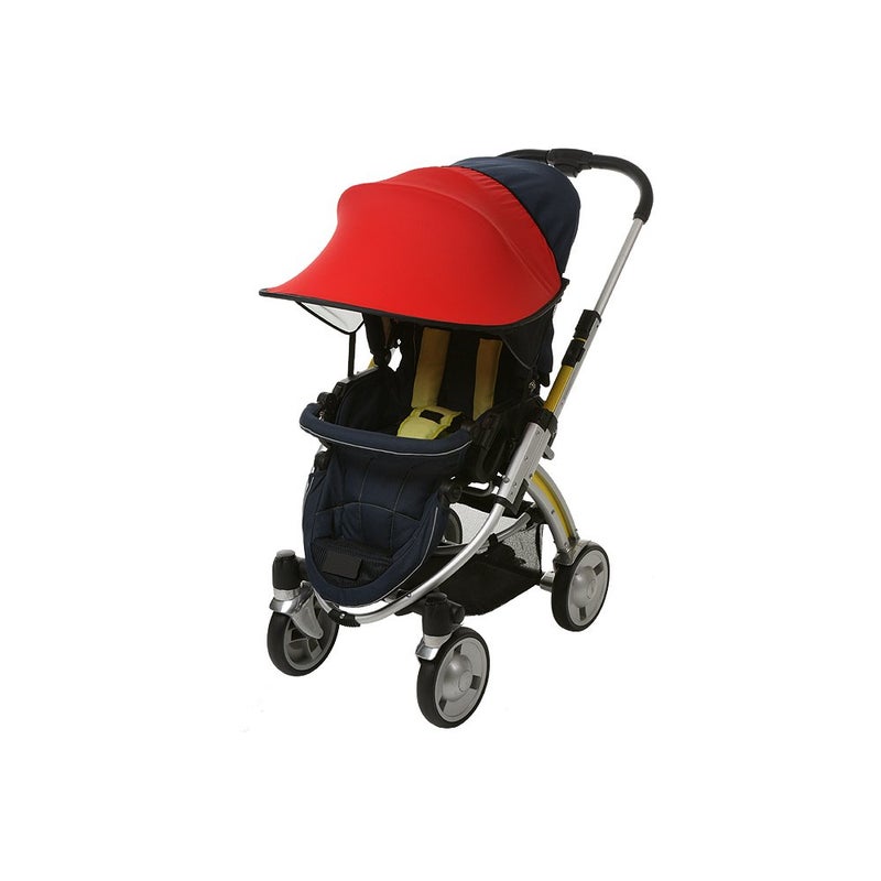 Manito Sun Shade for Strollers and Car Seats (Red) UPF 50+ - Image 1