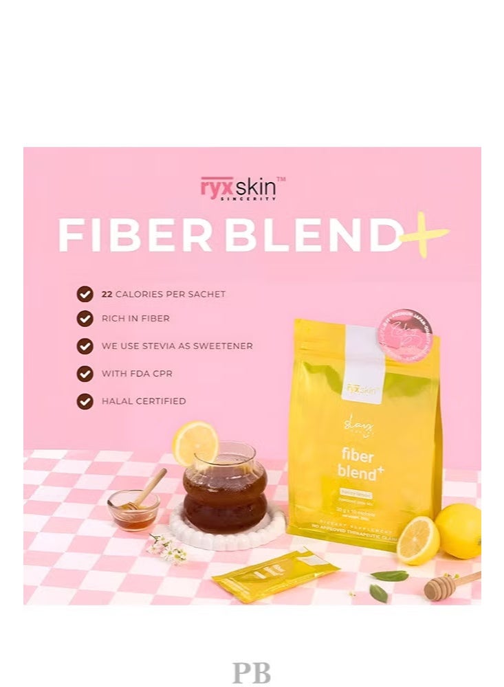 ryxskincerity Bevenda de fibra de mèl e de citron – Per netejar lo còrs, melhorar la digestion, e impulsar la combustion de graissa, 200g | Certificat Halal - Image 3