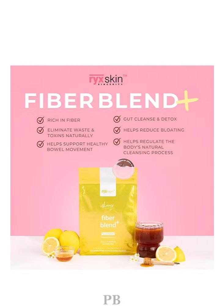 ryxskincerity Bevenda de fibra de mèl e de citron – Per netejar lo còrs, melhorar la digestion, e impulsar la combustion de graissa, 200g | Certificat Halal - Image 5