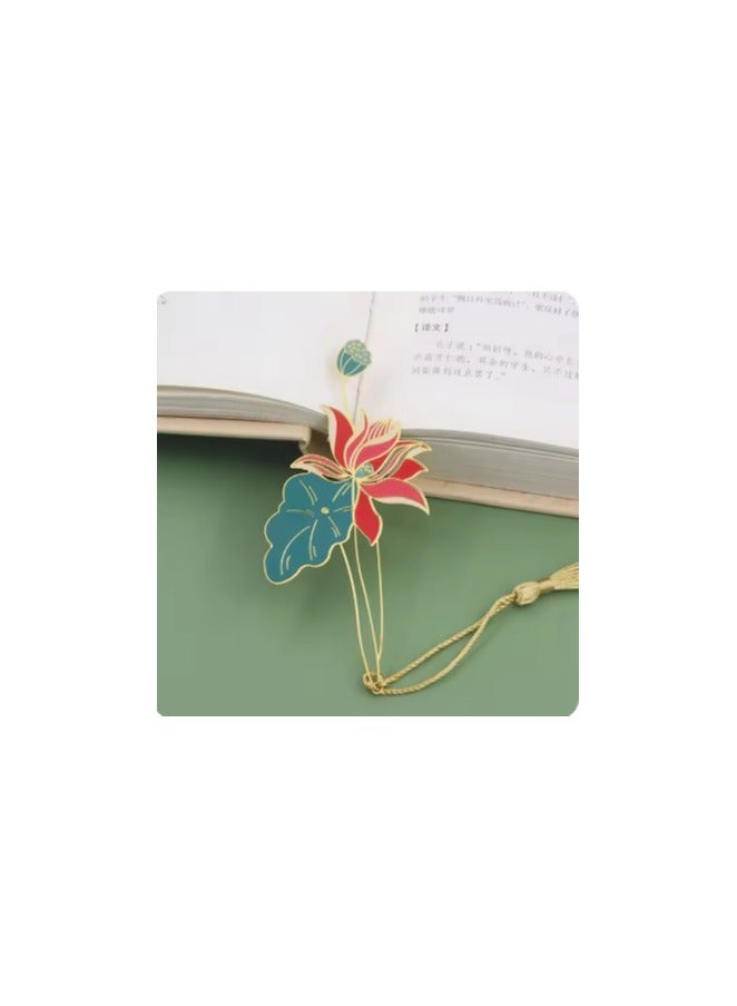 "هدية مثالية لعشاق القراءة والفن: فاصل كتاب بتصميم فني "