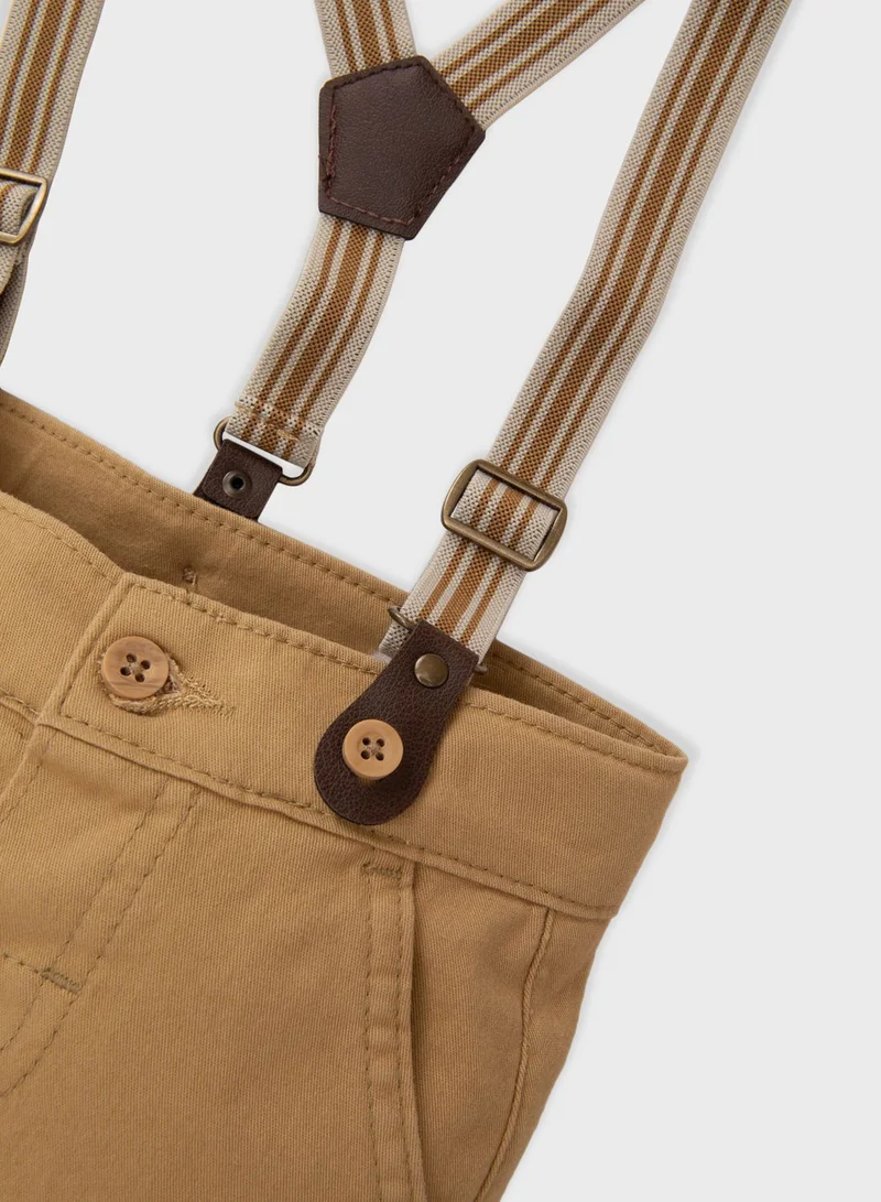 ديفاكتو Baby Boy Regular Fit Gabardine Trousers