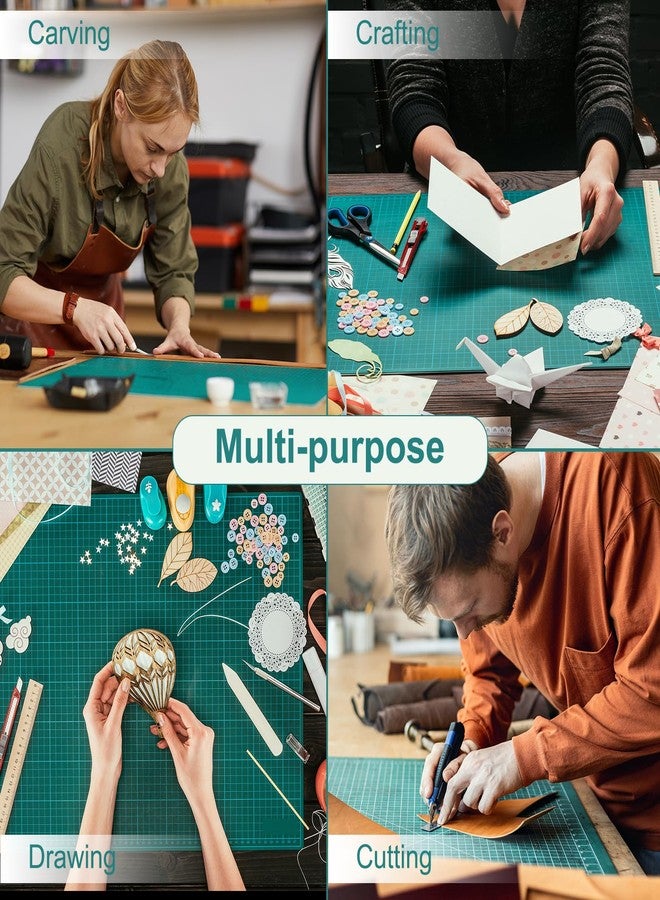 Prime Vinyl Cutting Mat, 23" x 35" Large Self Healing Sewing Mat, 5-Ply Heavy Cut Board, Rotary Cutting Mat for Crafts, Sewing Supplies and Quilting Tools. - Image 5