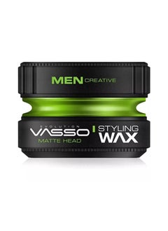 VASSO HAIR STYLING WAX MATTE WAX ( MATTE HEAD ) - 150 ML