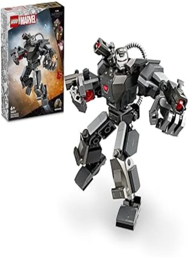 LEGO مجموعة ألعاب مكعبات البناء Mech Armor 76277 من LEGO® Marvel War Machine؛ ألعاب للأولاد والبنات والأطفال (154 قطعة) 